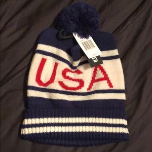 NWT Steve Madden “USA” Beanie